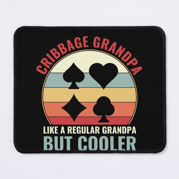 Item preview, Cribbage Grandpa, like a regular Grandpa, but cooler designed and sold by BlueBerry-Pengu.