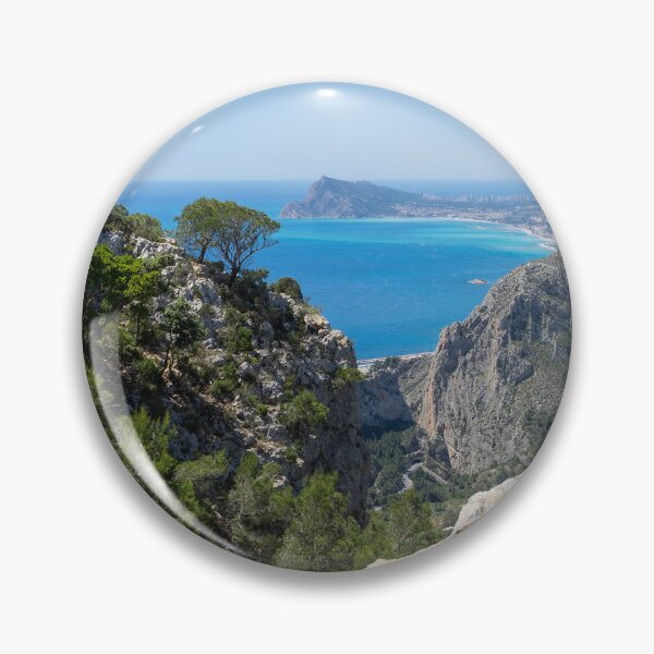 Item preview, Limestone cliffs and view of the Mediterranean Sea designed and sold by Adriana Mueller.