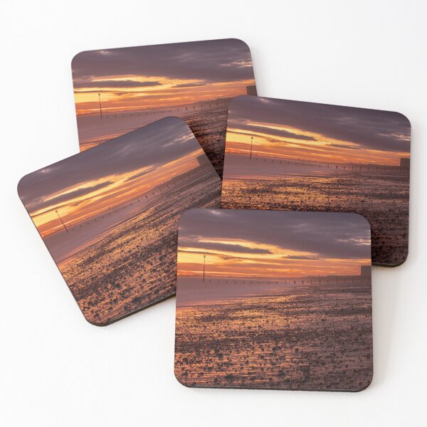 Item preview, Fisherman's Beach in Hythe, Kent at Sunset designed and sold by rogerstanger.