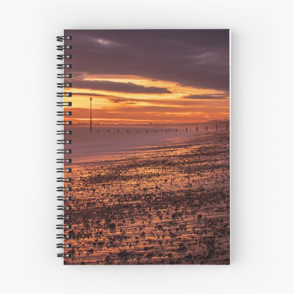 Item preview, Fisherman's Beach in Hythe, Kent at Sunset designed and sold by rogerstanger.