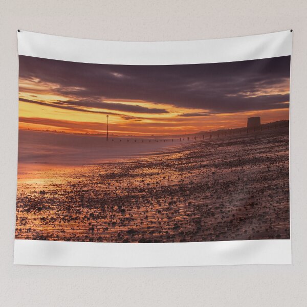 Aperçu de l'œuvre Plage des pêcheurs à Hythe, Kent au coucher du soleil créée et vendue par rogerstanger.