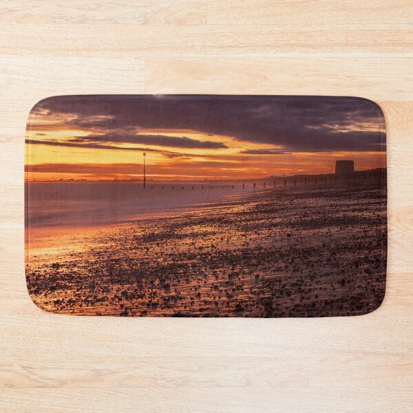 Item preview, Fisherman's Beach in Hythe, Kent at Sunset designed and sold by rogerstanger.