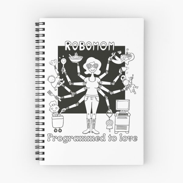 Item preview, ROBOMOM Programmed to love designed and sold by chanyawee.