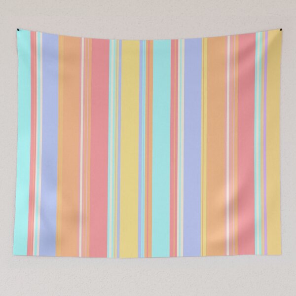 Item preview, Pastel Rainbow Colorful Stripes Pattern designed and sold by MurphyMorganGifts.