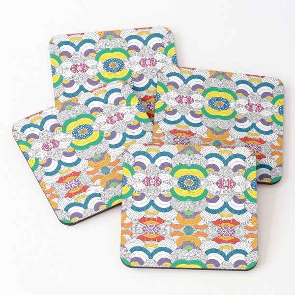 Item preview, "A Colorful Journey with Doodle Patterns" designed and sold by DesignVistaHub.