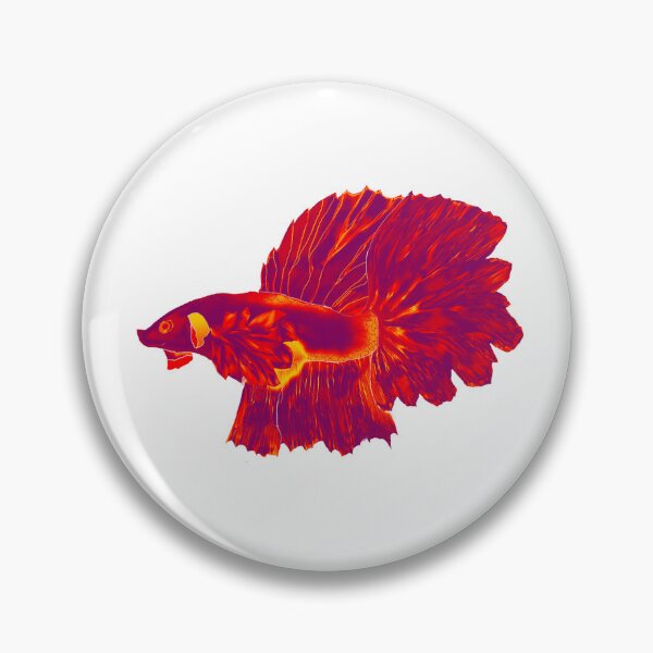Item preview, Red betta designed and sold by suwangreen.