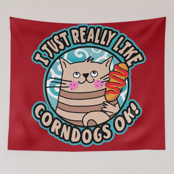 Item preview, i just really like corndog designed and sold by samah82.