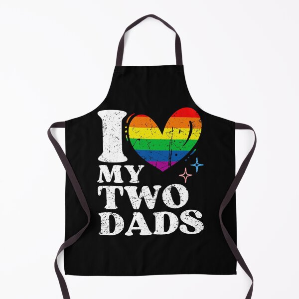 Item preview, I love my two dads gay LGBTQ designed and sold by Sukhumpan.