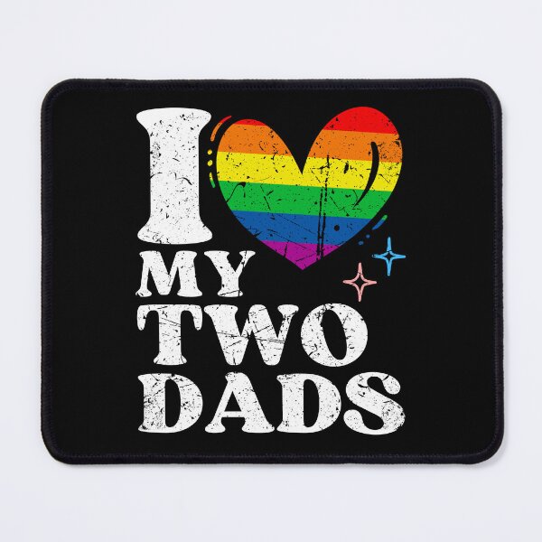 Item preview, I love my two dads gay LGBTQ designed and sold by Sukhumpan.