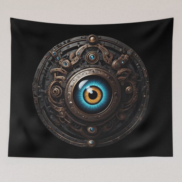 Item preview, Occult Evil Eye, Steampunk Design designed and sold by Burn-Ego.