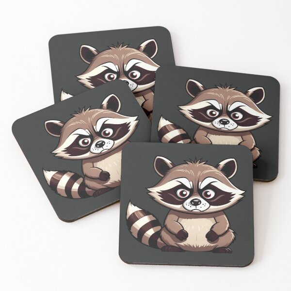 Item preview, Grumpy raccoon designed and sold by Ackebubble.
