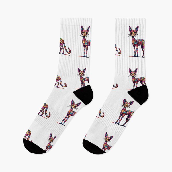 Item preview, Colourful manga, Egyptian, inka  cat, fantasy cat designed and sold by Coolparrotgirl.