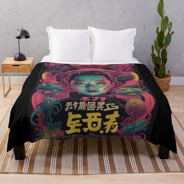 Item preview, Lovecraftian Femme Fatale, Japanese Horror, Film Concept designed and sold by Burn-Ego.