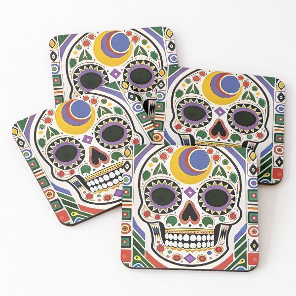 Item preview, Skull ethno print designed and sold by Izhevsky.