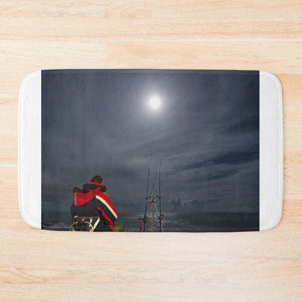 Item preview, Fishing at Folkestone with a Moon Halo designed and sold by rogerstanger.