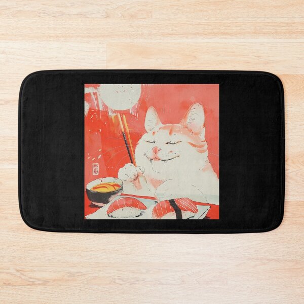 Artikelvorschau, Sushi-Katze, Sashimi-Katze, süße Katzen, Sushi, lustiges Kätzchen, Kawaii-Katze entworfen und verkauft von CreativeArts-S.