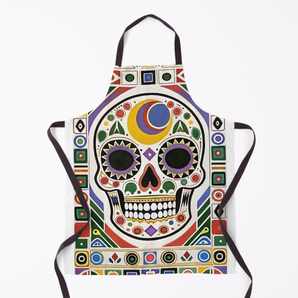 Item preview, Skull ethno print designed and sold by Izhevsky.