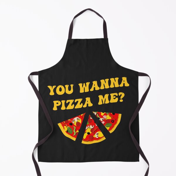 Item preview, Wanna Pizza Me Food Pun designed and sold by CreativeBridge.