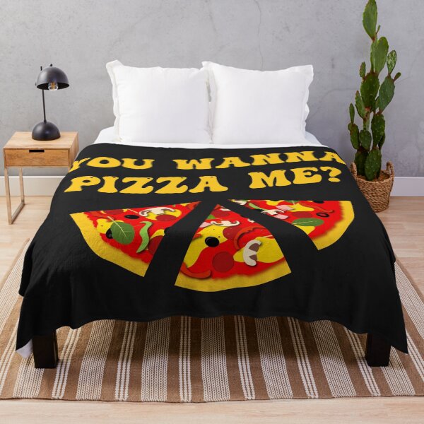 Item preview, Wanna Pizza Me Food Pun designed and sold by CreativeBridge.