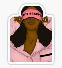 Let’s Sleep In Sticker