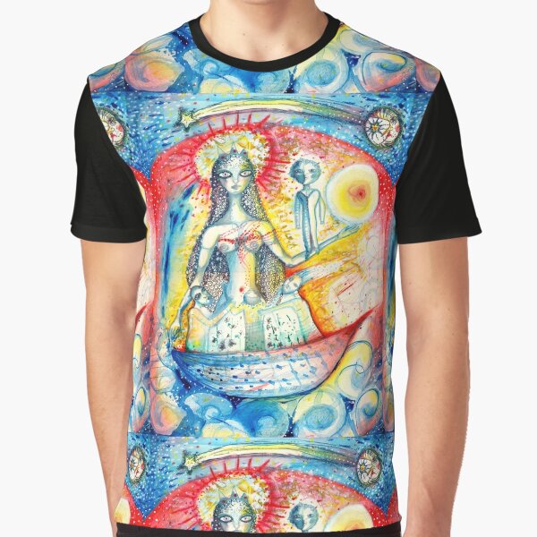 La Virgen Camiseta gráfica