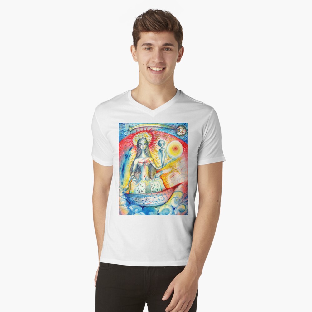 Item preview, V-Neck T-Shirt designed and sold by aremaarega.