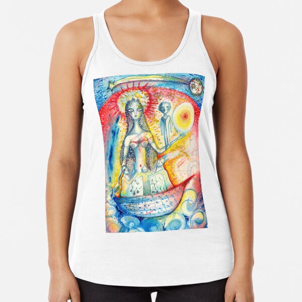 La Virgen Racerback Tank Top
