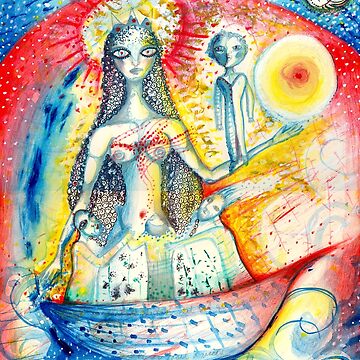 Artwork thumbnail, La Virgen by Arema Arega