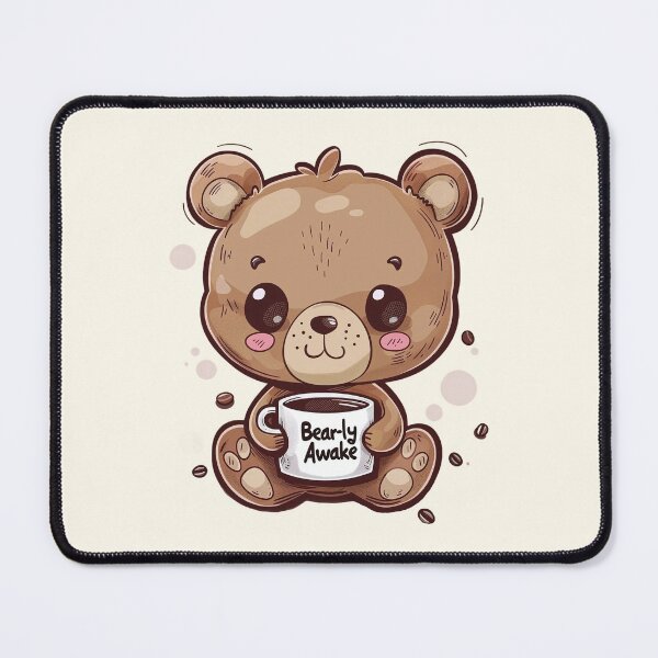 Item preview, Bearly Awake Morning Mug designed and sold by RuyaFab.
