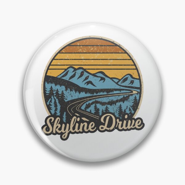 Item preview, Skyline Drive Virginia Retro designed and sold by Esskay Designs.