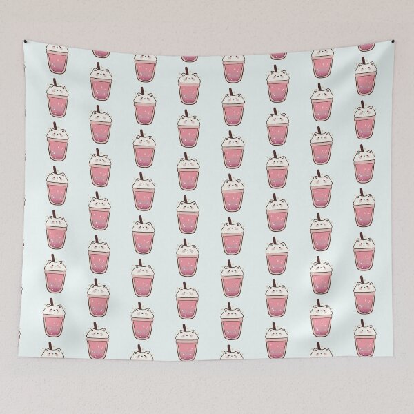 Item preview, Pink Milkshake cat designed and sold by Mayarart.