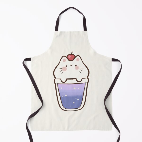 Aperçu de l'œuvre Chat milk-shake violet créée et vendue par Mayarart.