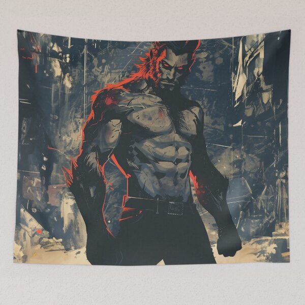 Item preview, Comic Urban Hero Print  designed and sold by JaimeLikes.