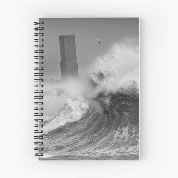 Item preview, Folkstone Copt Point during Storm Ciara designed and sold by rogerstanger.