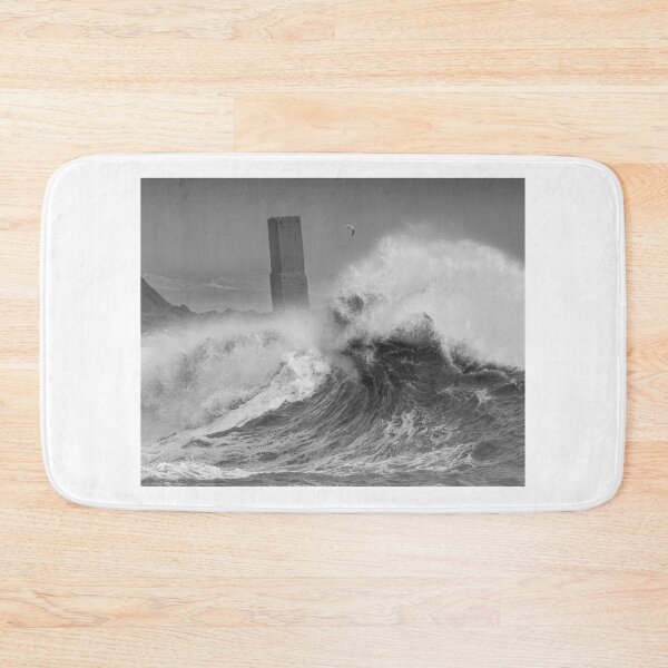 Item preview, Folkstone Copt Point during Storm Ciara designed and sold by rogerstanger.