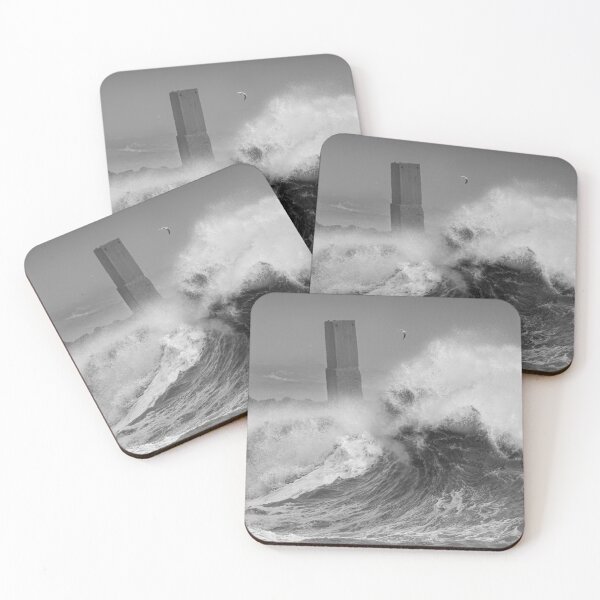 Item preview, Folkstone Copt Point during Storm Ciara designed and sold by rogerstanger.