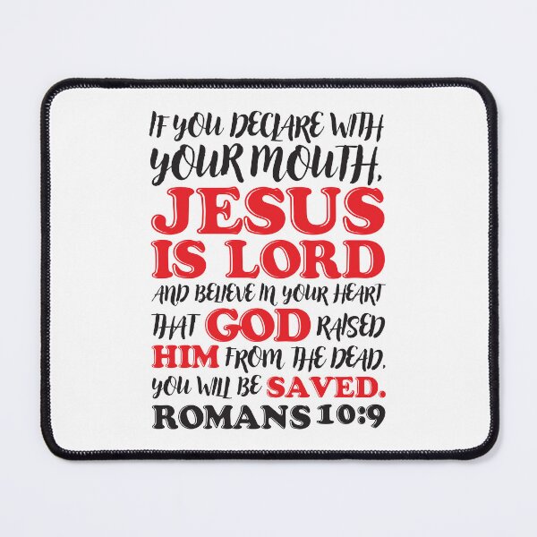 Item preview, Romans 10:9 Jesus is Lord designed and sold by plushism.