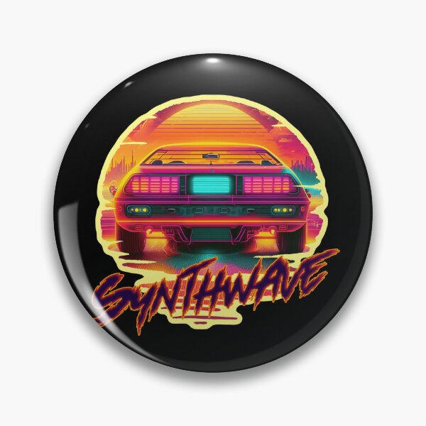 Item preview, SYNTHWAVE Logo Signo Retrowave Outrun Futurewave Sun 1 designed and sold by Synthwave Poem.