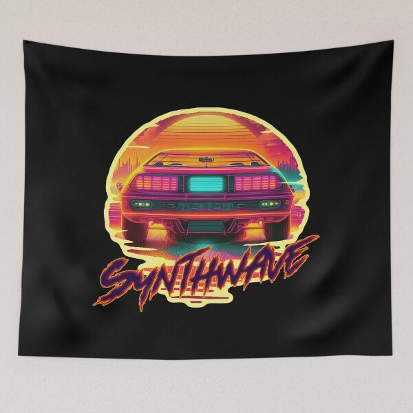 Item preview, SYNTHWAVE Logo Signo Retrowave Outrun Futurewave Sun 1 designed and sold by Synthwave Poem.