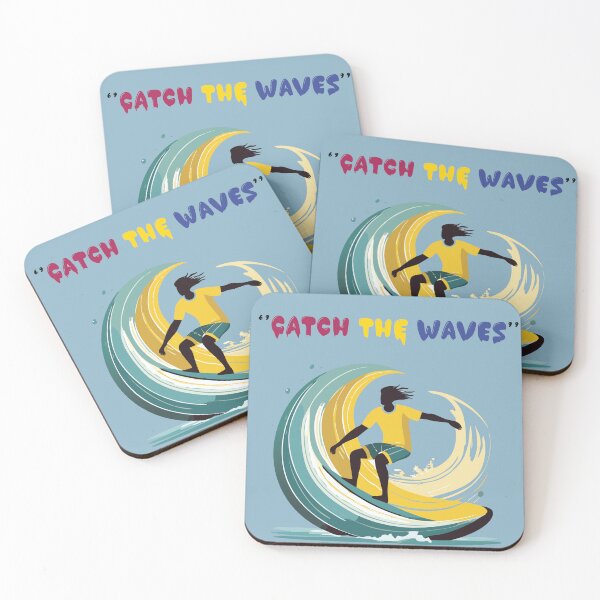 Item preview, CATCH THE WAVES designed and sold by Topstation.