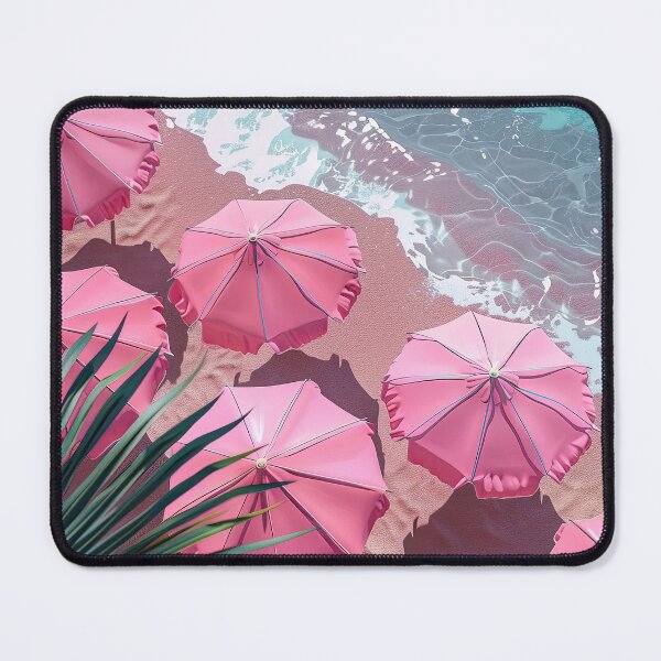 Item preview, Pink Beach Umbrellas designed and sold by Ese Isa.
