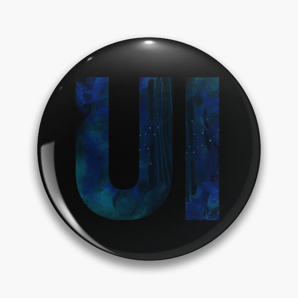 Item preview, Blue shimmering Colorful Ui design  ver 1c - UX/UI Merchandise Collection designed and sold by CosmicNook1.