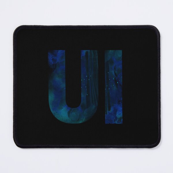 Item preview, Blue shimmering Colorful Ui design  ver 1c - UX/UI Merchandise Collection designed and sold by CosmicNook1.