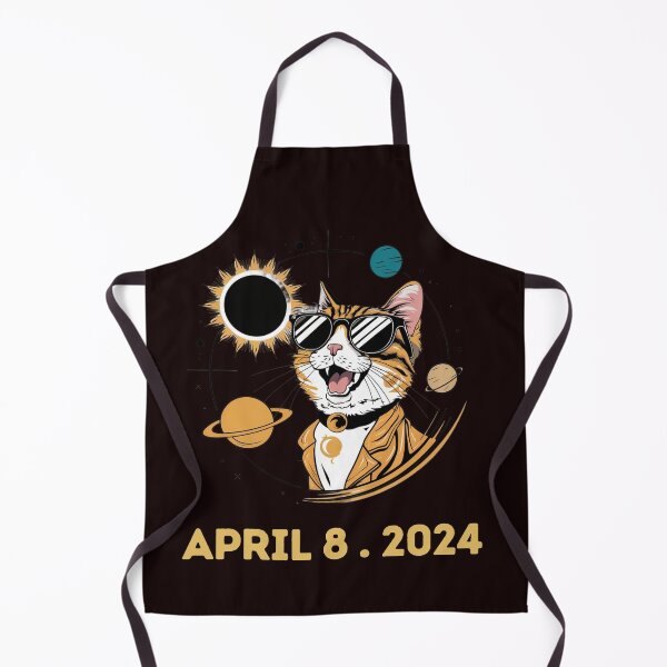Item preview,  Solar Eclipse 2024 Cat Wearing Solar Eclipse designed and sold by Creativedsigna.