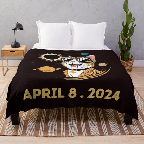 Item preview,  Solar Eclipse 2024 Cat Wearing Solar Eclipse designed and sold by Creativedsigna.