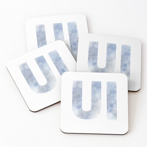 Item preview,  Blue shimmering Colorful Ui design  ver 1d - UX/UI Merchandise Collection designed and sold by CosmicNook1.
