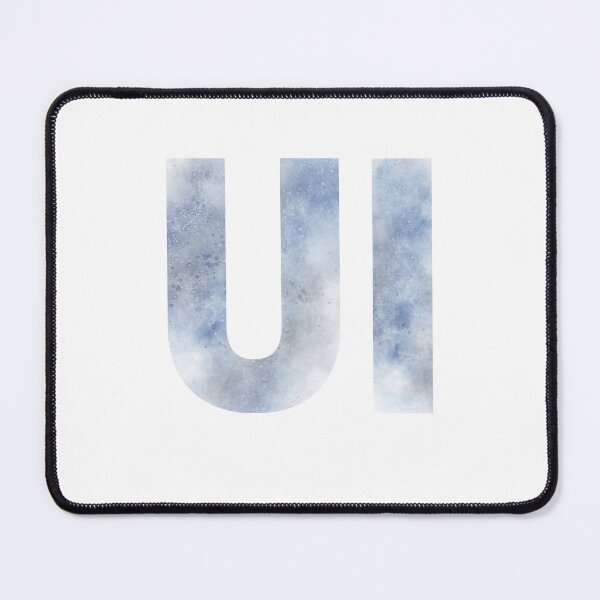 Item preview,  Blue shimmering Colorful Ui design  ver 1d - UX/UI Merchandise Collection designed and sold by CosmicNook1.