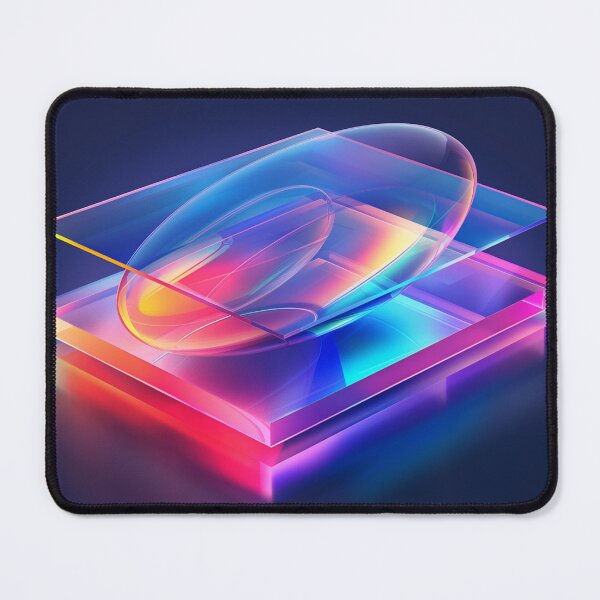 Item preview, Prismatic Elegance: 3D Abstract Composition designed and sold by palmyst.