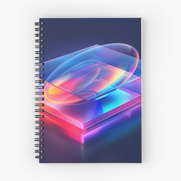Item preview, Prismatic Elegance: 3D Abstract Composition designed and sold by palmyst.