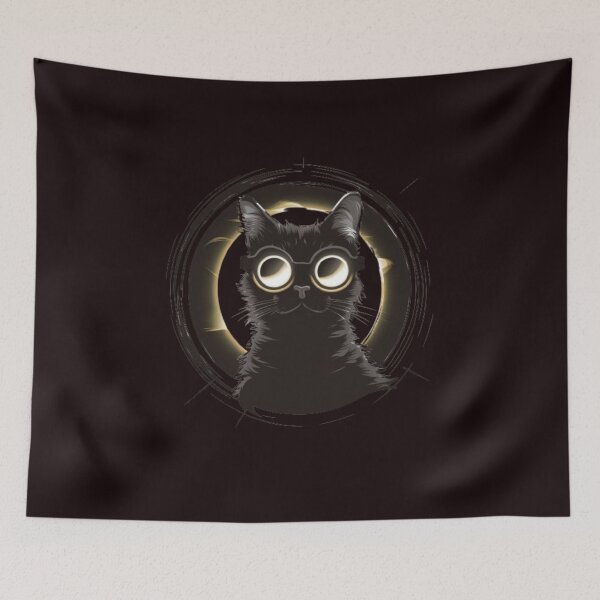 Item preview,  Solar Eclipse 2024 Cat Wearing Solar Eclipse designed and sold by Creativedsigna.
